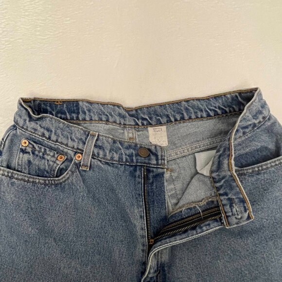 Levi's 512 Jeans Men 32x29 Blue Denim Straight Regular Size Authentic Original - Picture 3 of 7